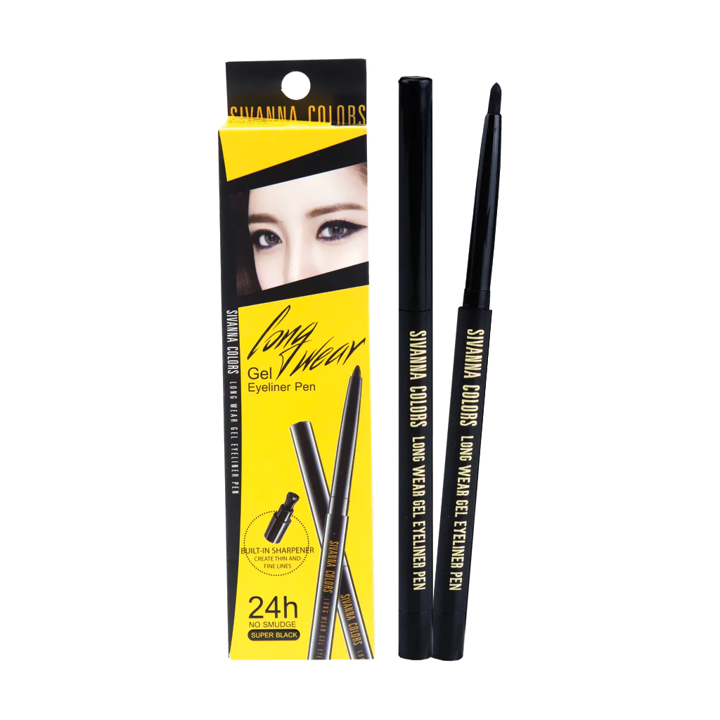 HF777 Sivanna Colors Long Wear Gel Eyeliner Pen ซีเวนน่า คัลเลอร์ส ลอง แวร์ เจล อายไลเนอร์ เพ็น